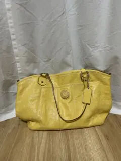 coach レザー　ビンテージバッグ
