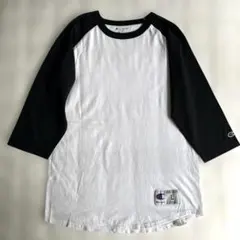 GOOD ENOUGH グッドイナフ GE フェルトロゴ ラグラン 七分Tシャツ