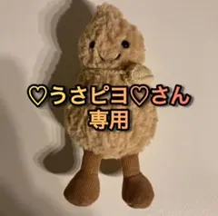 レアなバッグ付きJellycat Amuseable Peanut ピーナッツのサムネイル
