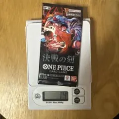 13.61g】ワンピースカードゲーム 決戦の刻 OP-16 未開封パック - メルカリ