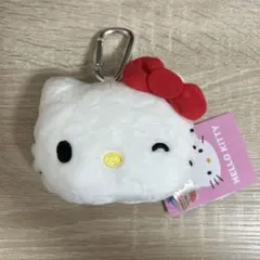 【新品未使用】ハローキティ がま口フェイスポーチ　GIGO限定