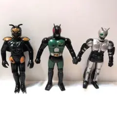 レトロ 仮面ライダーBLACK RX ソフビ ロボライダー シャドームーン