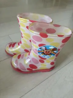 アンパンマン 水玉模様 長靴