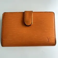 希少カラー★ルイヴィトン エピ ヴィエノワ がま口 二つ折り財布 オレンジ ルイヴィトン エピ ヴィエノワ がま口 二つ折り財布 オレンジ 希少色