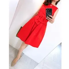 【美品✨】定価34,000円❤️ジャスグリッティー✨サイズ0✨サテンワンピース✨