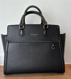 &chouette 痛バッグ　ショルダー　黒　アンドシュエット　痛バ　缶バッジ