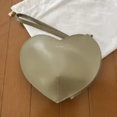 YAHKIハートバック　オリーブグリーン