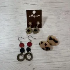 Lattice ピアス 3点セットのサムネイル