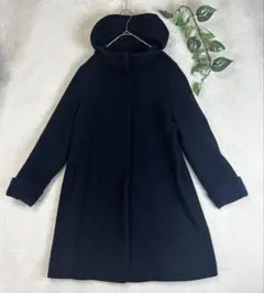 美品✨Ballsey ロングコート メルトン フード アルパカ混 ネイビー 38 2026年最新】ballsey コート アルパカの人気アイテム - メルカリ