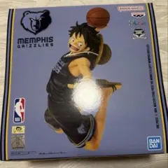 ワンピース NBA ルフィ フィギュア グリズリーズ ワンピースベース