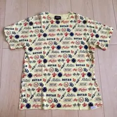 ROTAR 総柄ロゴ　Tシャツ　Sサイズ　ローターのサムネイル
