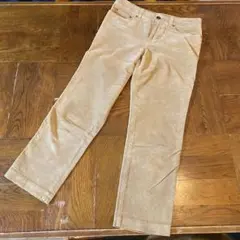美品　MACPHEE ベージュ コーデュロイ パンツ