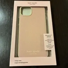 【kate spade】iPhone 14 Plus ケース ピンク
