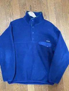 USA製90s Patagonia パタゴニア シンチラ スナップT ネイビー