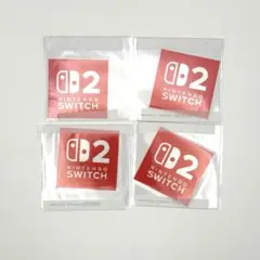 ❤️ 【新品未開封】Nintendo Switch 2 ステッカー 4枚セット