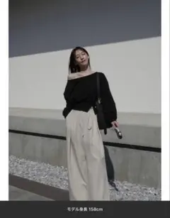 TanC TOKYO アシンメトリーロングスリーブTシャツ ホワイト - メルカリ