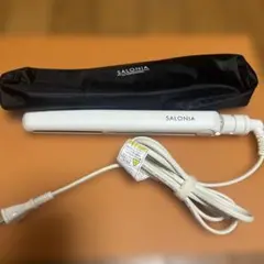 SALONIA ストレートアイロン 白のサムネイル