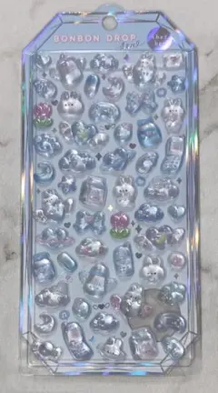 11.ボンボンドロップシール　シャーベット