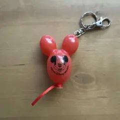 東京ディズニーリゾート バルーン キーホルダー 赤