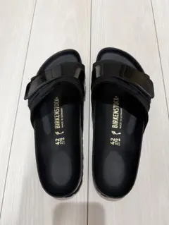 40 黒 Rick Owens BIRKENSTOCK サンダル ARIZONA - メルカリ