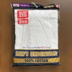 B.V.D. メンズ半袖V首シャツ 2枚組 LLサイズのサムネイル