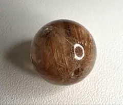 オレンジコッパールチルクォーツ14mmビーズ