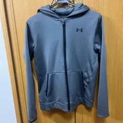 Under Armour フード付きジャージジャケット グレー