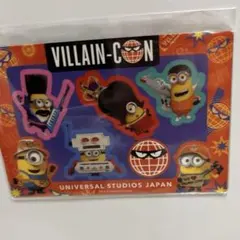 USJ限定 ミニオン ヴィラン・コン マグネットステッカーのサムネイル