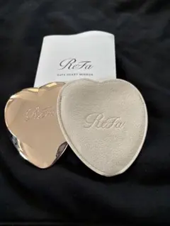 ReFa HEART MIRROR リファハート型ミラー ローズゴールド