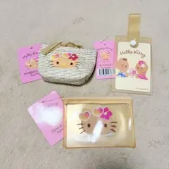 〈3点セット〉ハローキティ ポーチとパスケース セット