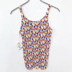 【新品】PLEATS PLEASE　キャミソール　トップス　花柄　サイズ3