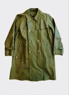 マッキントッシュ　オリーブグリーン トレンチコート　ゴム引き