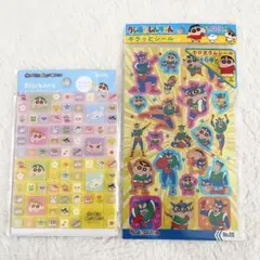しんちゃん　タイルシール　キラッとシール　クレヨンしんちゃん　シール　シール帳