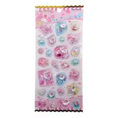 新品 マイメロディ ウォーターinシール ぷくぷく立体 キラキラ カミオジャパン