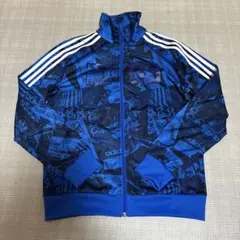 adidas 青 ジャージ 03