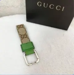 GUCCI グッチ　キーホルダー　キーリング　チャーム　GG キャンバス