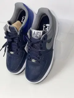 NIKE AIR FORCE 1 スニーカー ネイビー×グレー