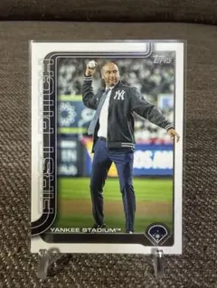 Derek Jeter First Pitch topps update SP