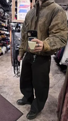 ビンテージ　革ジャン　本革