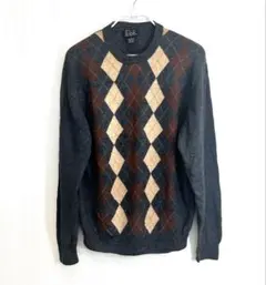 JOS. A. BANK アーガイルセーター L