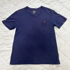 Polo Ralph Lauren Vネック Tシャツ ネイビーのサムネイル