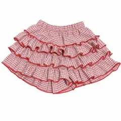 《値下げ》ELLYMOLLY チェックスカートパンツ　サイズ7