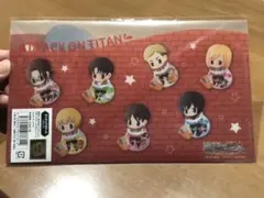 進撃の巨人ミニクリアポケット未開封エレンリヴァイミカサアルミン