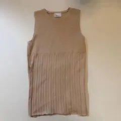 【全品セール中】EGOISTノースリーブ リブニット トップスのサムネイル