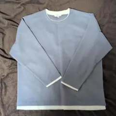 GLOBAL WORK グレー 長袖トレーナー Lサイズ