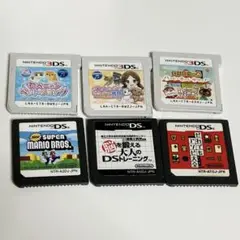 3DS DS ソフト セット まとめ売り 6本