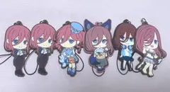 五等分の花嫁 ラバーキーホルダー 中野三玖