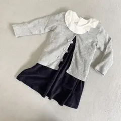 ブラウス　カーディガン　ジャンパースカート　３点セット　UNIQLO バースデイ