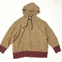 UNIQLO aユニクロ MARNI オーバーサイズ ジップ ニット パーカー