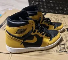 Air Jordan1 パランハイカット黒/黄